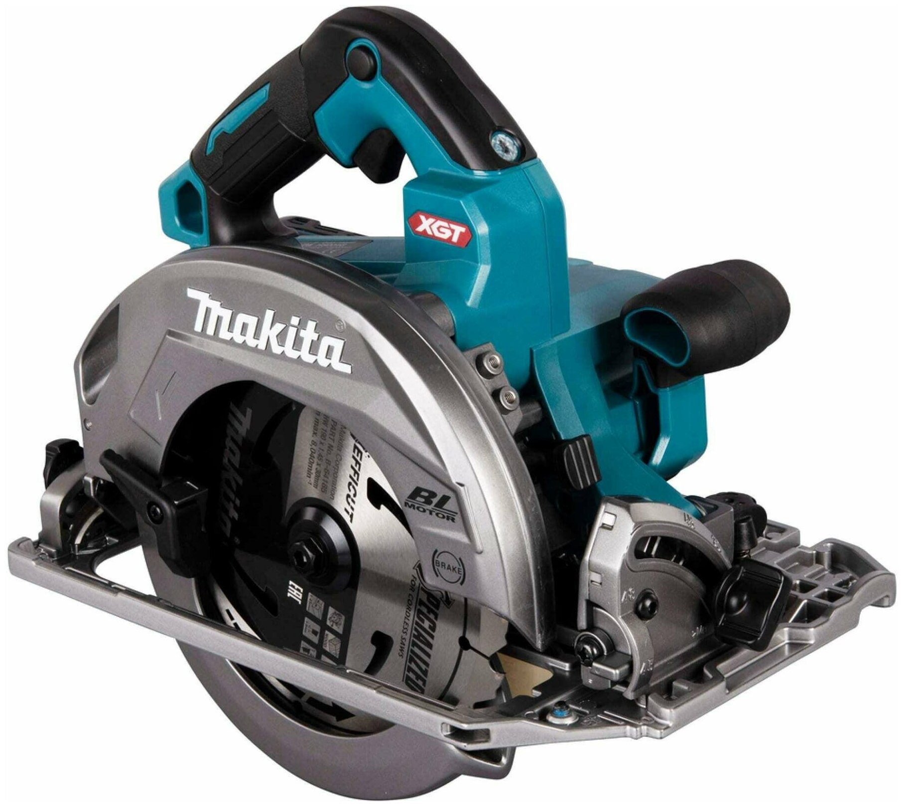 Аккумуляторная дисковая пила Makita XGT BL 40В без аккумулятора и ЗУ HS004GZ электроинструмент, подарок на день рождения мужчине, любимому, папе, дедушке, парню