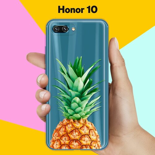 Силиконовый чехол Ананас на Honor 10