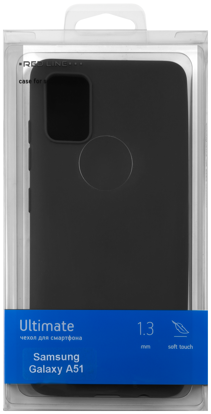 Чехол RedLine для Galaxy A51 Ultimate Black УТ000019221 Red Line - фото №3