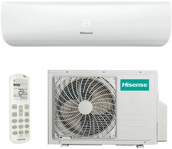 Кондиционер Hisense AS-07UW4RYRKB00 ZOOM DC Inverter 2023