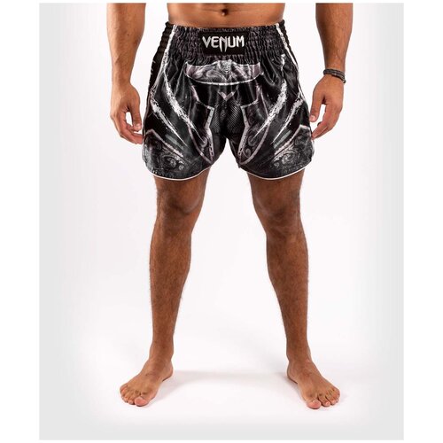 фото Шорты мужские муай-тай venum gldtr 4.0 muay thai shorts цвет черный размер 2xl