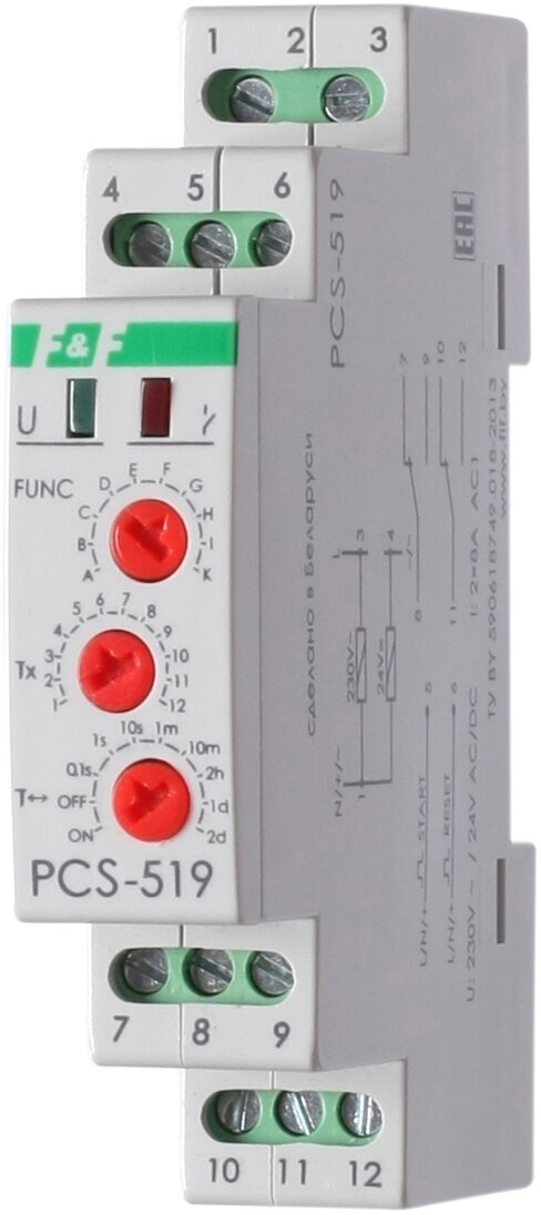 Таймер F&F PCU-519