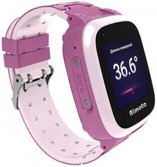 Детские смарт-часы Кнопка Жизни Aimoto Integra 4G розовый (9600304)