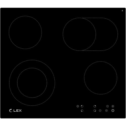 Электрическая варочная панель LEX EVH 642 BL, черный
