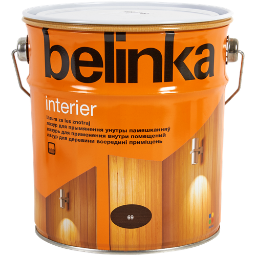 Belinka пропитка Interier, 2.5 кг, 2.5 л, 69 горячий шоколад