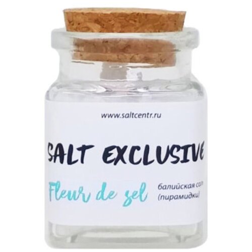 Соль SALT EXCLUSIVE балийская Fleur de Sel (Пирамидки), 30 гр.