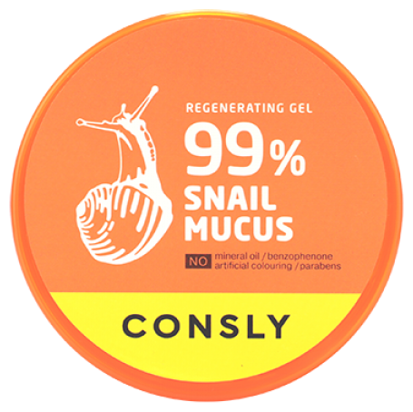 Consly Гель для тела Snail Mucus Regenerating Gel восстанавливающий с муцином улитки