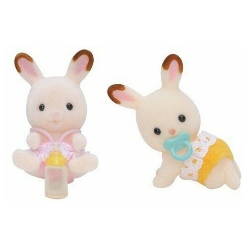 фото Игровой набор sylvanian families шоколадные кролики-двойняшки 3217/5080