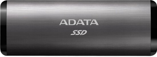 Внешний твердотельный накопитель SSD Adata ASE760 1000 Гб USB-C Titanium ASE760-1TU32G2-CTI