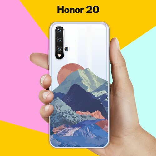 Силиконовый чехол Горы на Honor 20