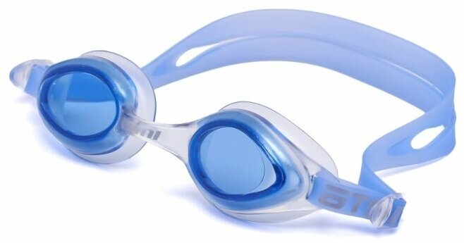 Очки для плавания Atemi, дет, силикон, (син), N7603