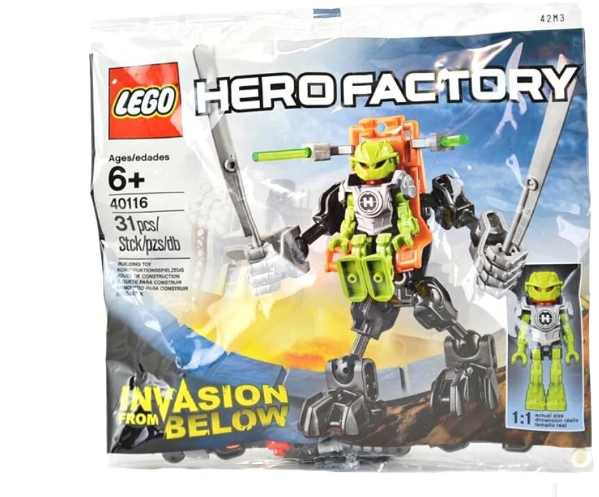 Конструктор LEGO Hero Factory 40116 Шагающий робот Бриз
