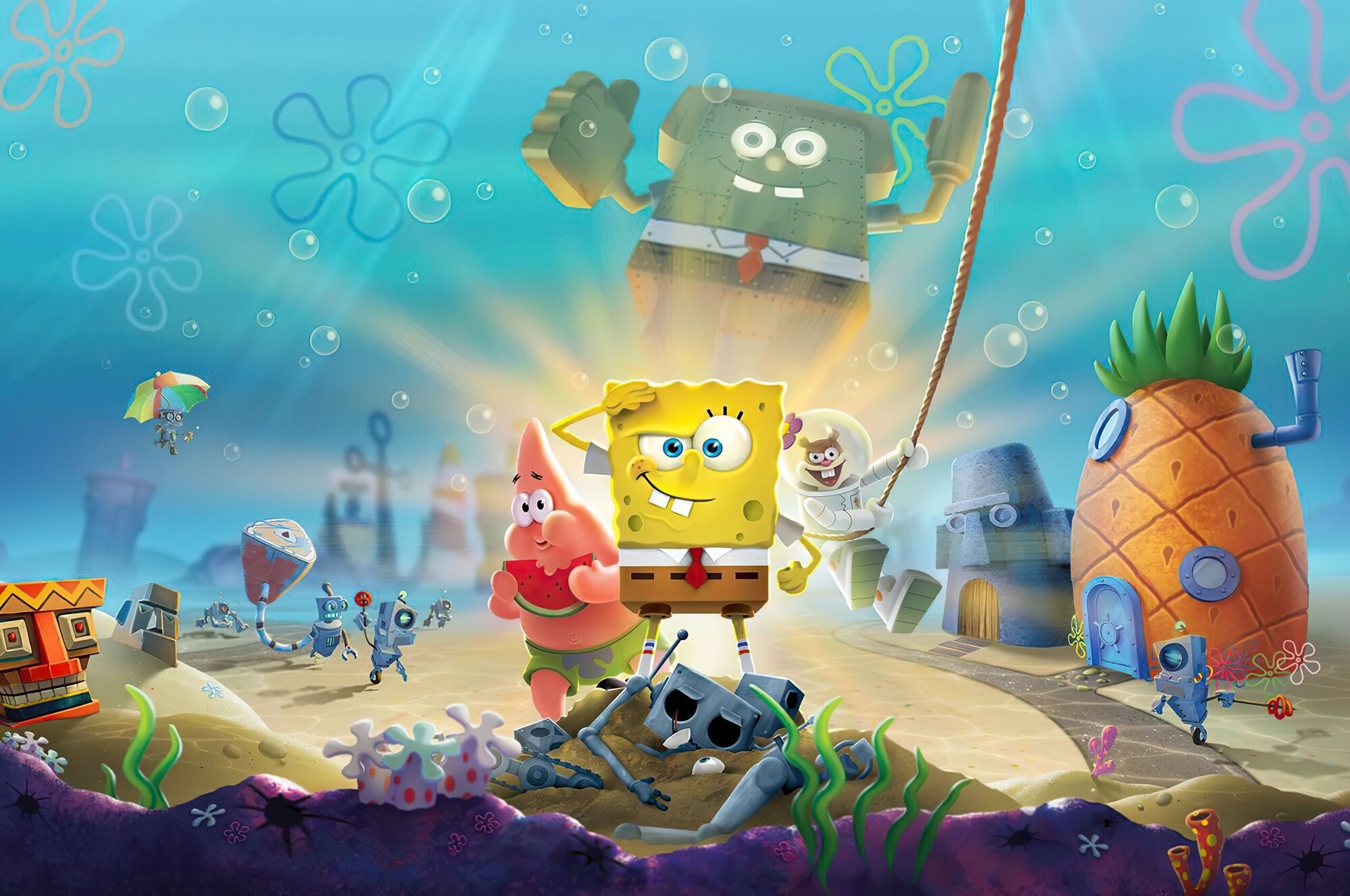 Игра SpongeBob SquarePants: Battle for Bikini Bottom - Rehydrated