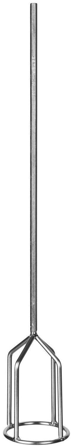 ЗУБР 80 х 530 мм, шестигранный хвостовик, миксер для гипсовых смесей и наливных полов, Профессионал (06035-08-53)