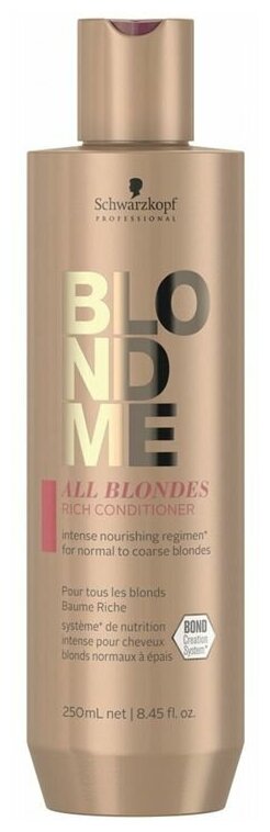 Кондиционер Schwarzkopf Professional BlondMe All Blondes Rich Conditioner, 1000 мл