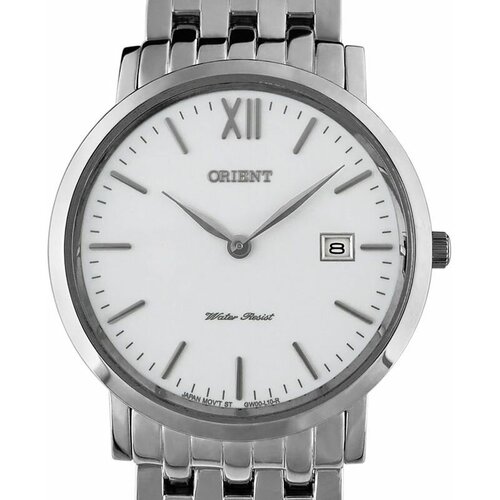 наручные часы orient белый серый Наручные часы ORIENT, серебряный