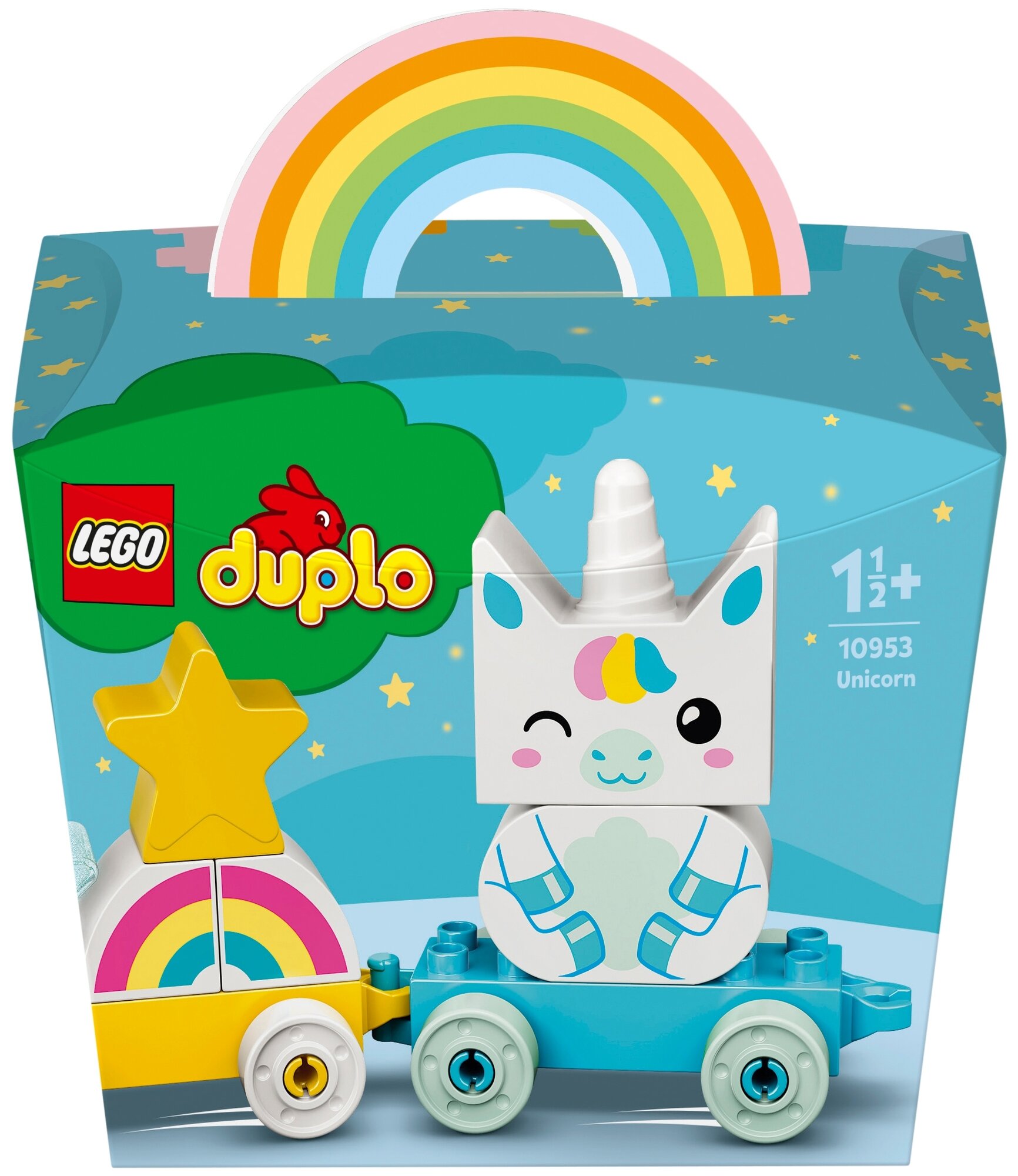 Конструктор LEGO DUPLO Creative Play 10953 Мой первый единорог