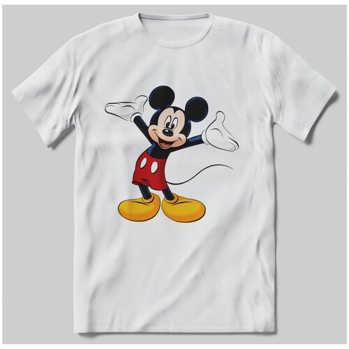 фото Футболка с принтом микки маус 1 brut-shop