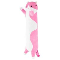 Лучшие Мягкие игрушки Кот-батон розового цвета