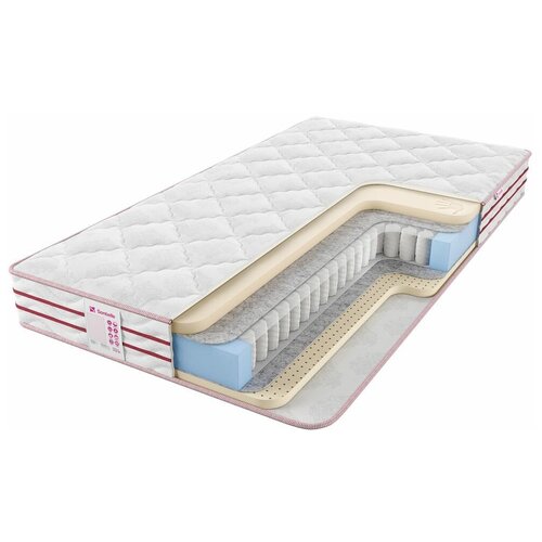 фото Матрас sontelle progress memory latex 3, пружинный, бежевый/белый