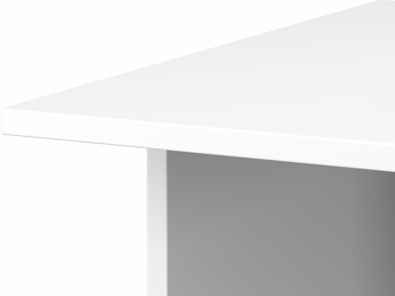 Письменный стол Первый Мебельный Юнит с ящиками Белый - фотография № 3