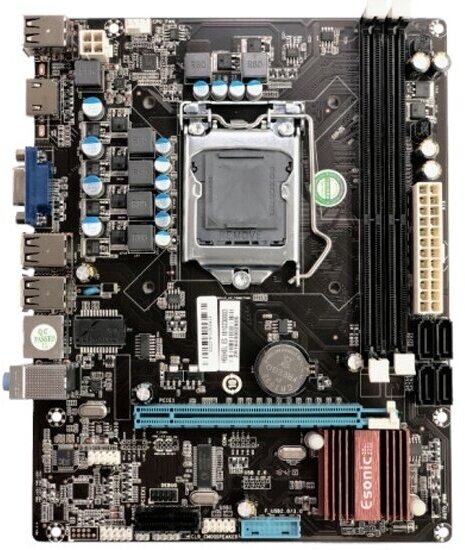 Материнская плата ESONIC H55KEL c процессором Intel Core i5-650 LGA1156, mATX