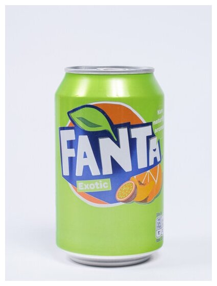 Напиток безалкогольный газированный Fanta Экзотик 330 мл ж/б - фотография № 2