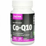 Коэнзим Q10, 100 мг, 60 растительных капсул, Jarrow Formulas - изображение