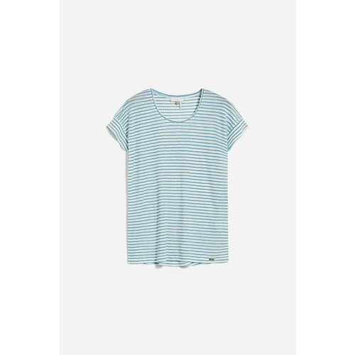 футболка для женщин, Cinque, модель: 5208-2408, цвет: бирюзовый, размер: 46 (M)