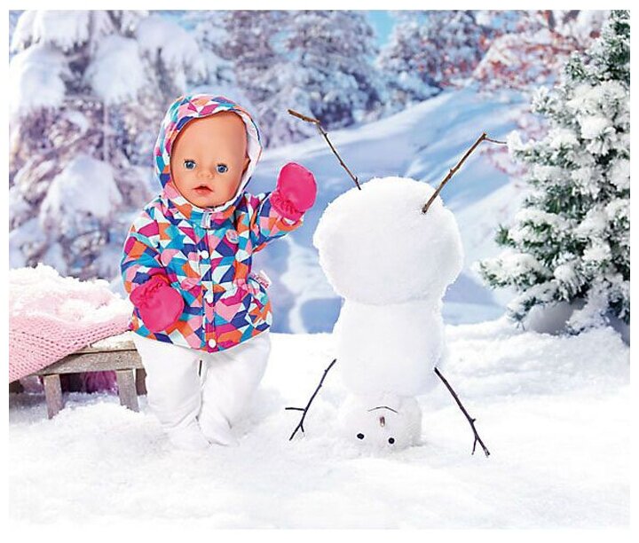 Baby born 2024 soft touch wintertime