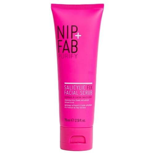 NIP + FAB скраб для лица Salicylic Fix Facial Scrub, 75 мл