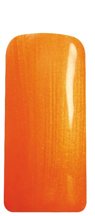 Planet Nails Гель-лак 3в1 неоново-оранжевый жемчуг, 11683, 15мл