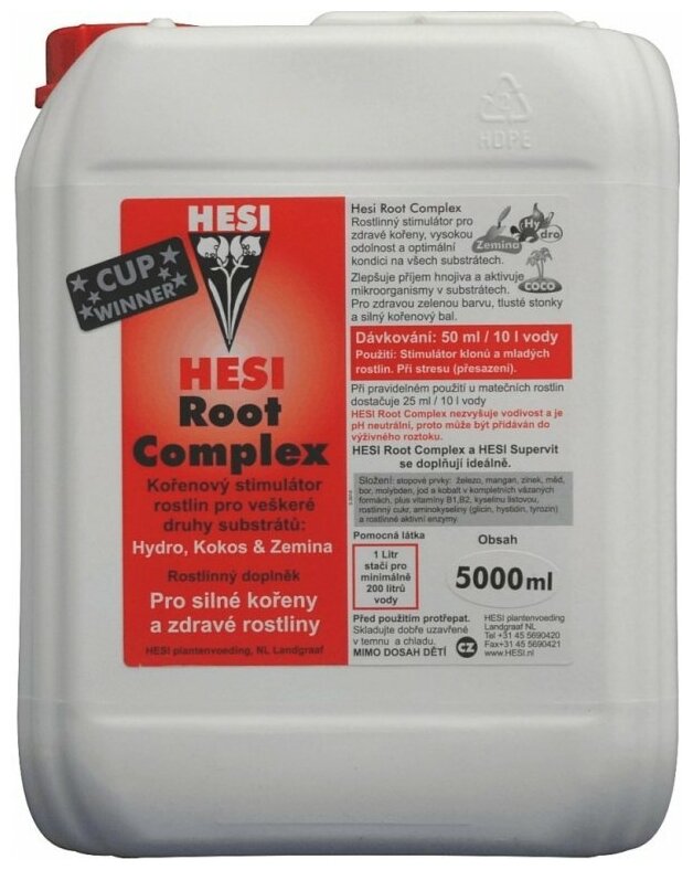 Активатор корнеобразования Hesi Root Complex 5 л - фотография № 1