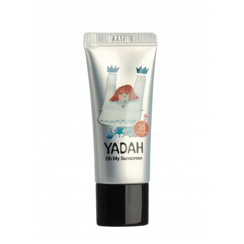 Yadah крем Oh My Sun Screen SPF 35, 50 мл успокаивающий солнцезащитный крем spf35 pa yadah oh my sun screen 50 мл