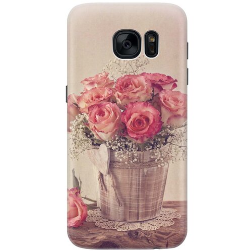 RE: PAЧехол - накладка ArtColor для Samsung Galaxy S7 с принтом Винтажные розы re paчехол накладка artcolor для honor 9 с принтом винтажные розы