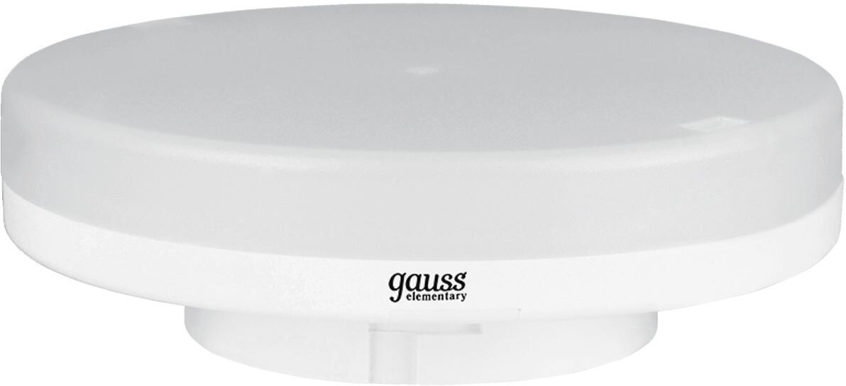 Лампа Gauss LED Elementary 9W 83819 3000K GX53 - фотография № 4