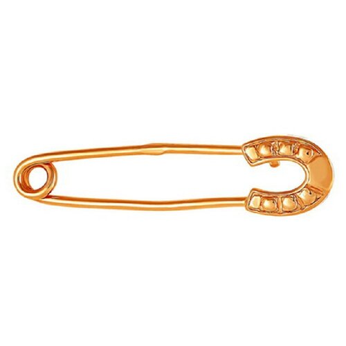 Брошь RUSGOLDART, красное золото, 585 проба