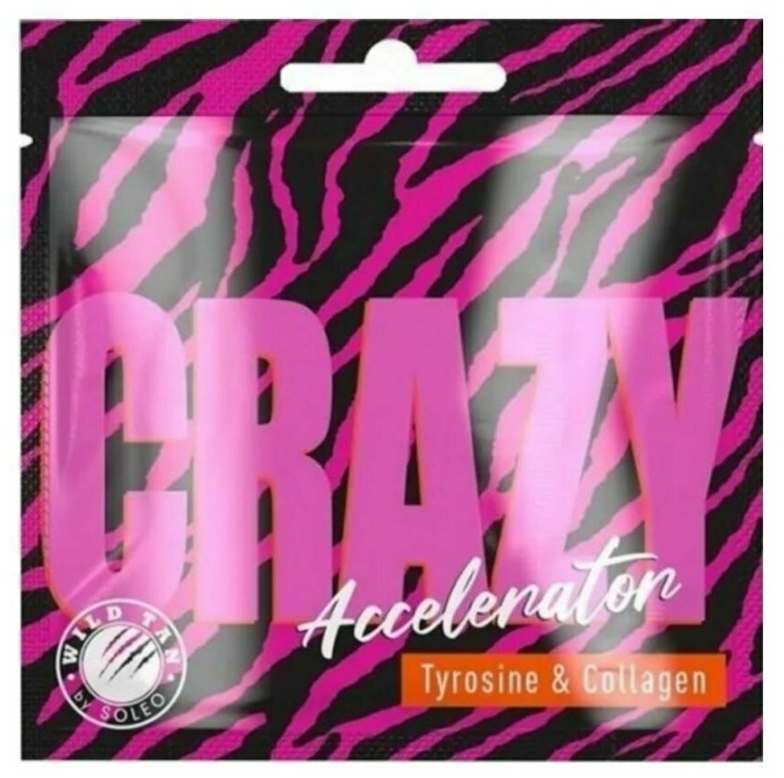 Soleo Ускоритель загара с коллагеном, Wild Tan Crazy Accelerator, 15 мл