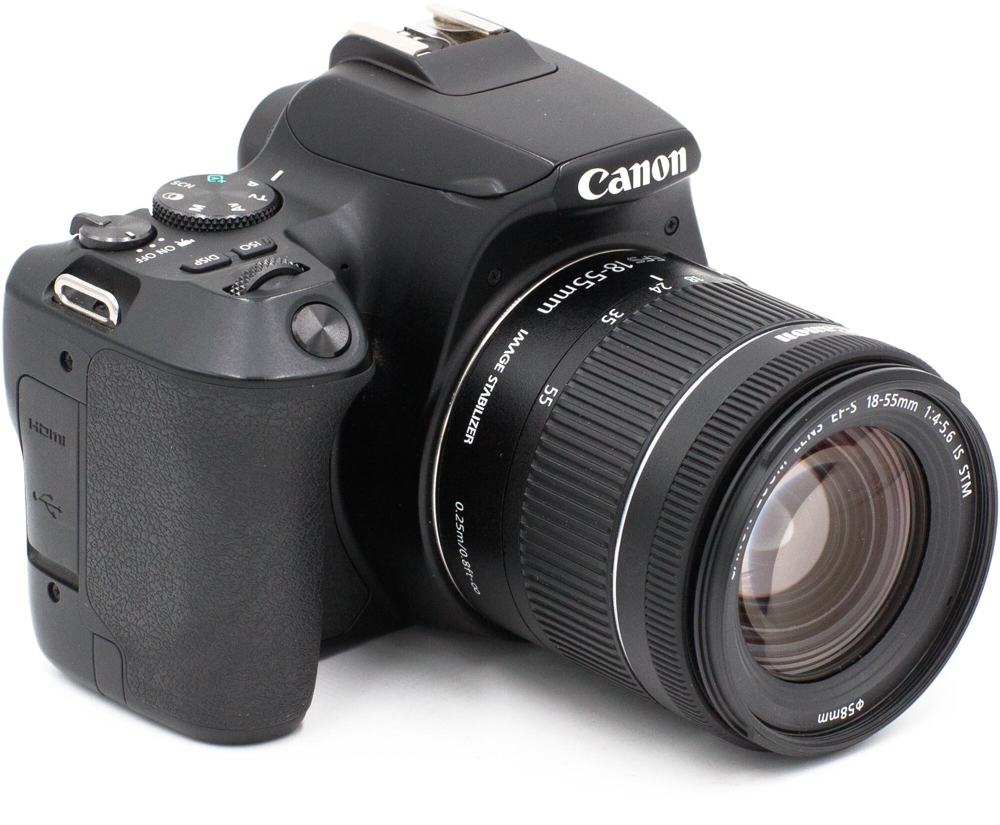 Фотоаппарат Canon EOS 250D Kit EF-S 18-55mm f/4-5.6 IS STM, черный