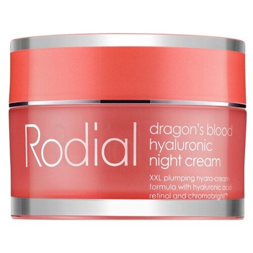 Rodial Dragon's Blood Hyaluronic Night Cream Ночной крем для лица с гиалуроновой кислотой с экстрактом красной смолы, 50 мл