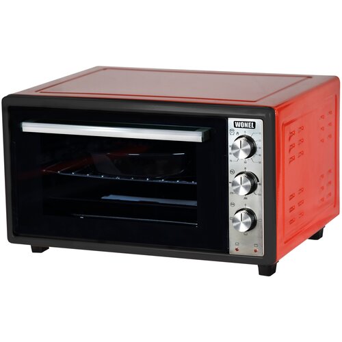 Мини-печь WONEL 200 красно-черная 660000₽