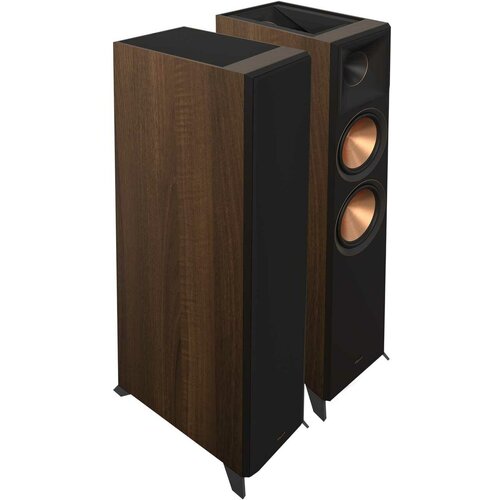 Напольная акустика Klipsch RP-8060FA II Walnut беспроводная hi fi акустика klipsch the three ii walnut