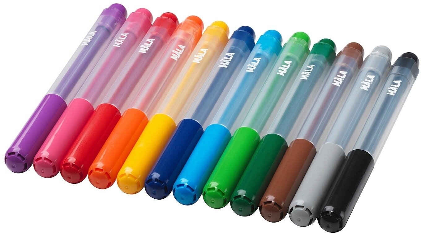 Фломастер, разные цвета IKEA MÅLA мола