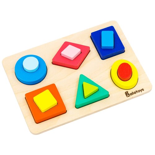 Развивающая игрушка Alatoys СОР15, 12 дет., разноцветный развивающая игрушка alatoys шестеренки 6 дет разноцветный