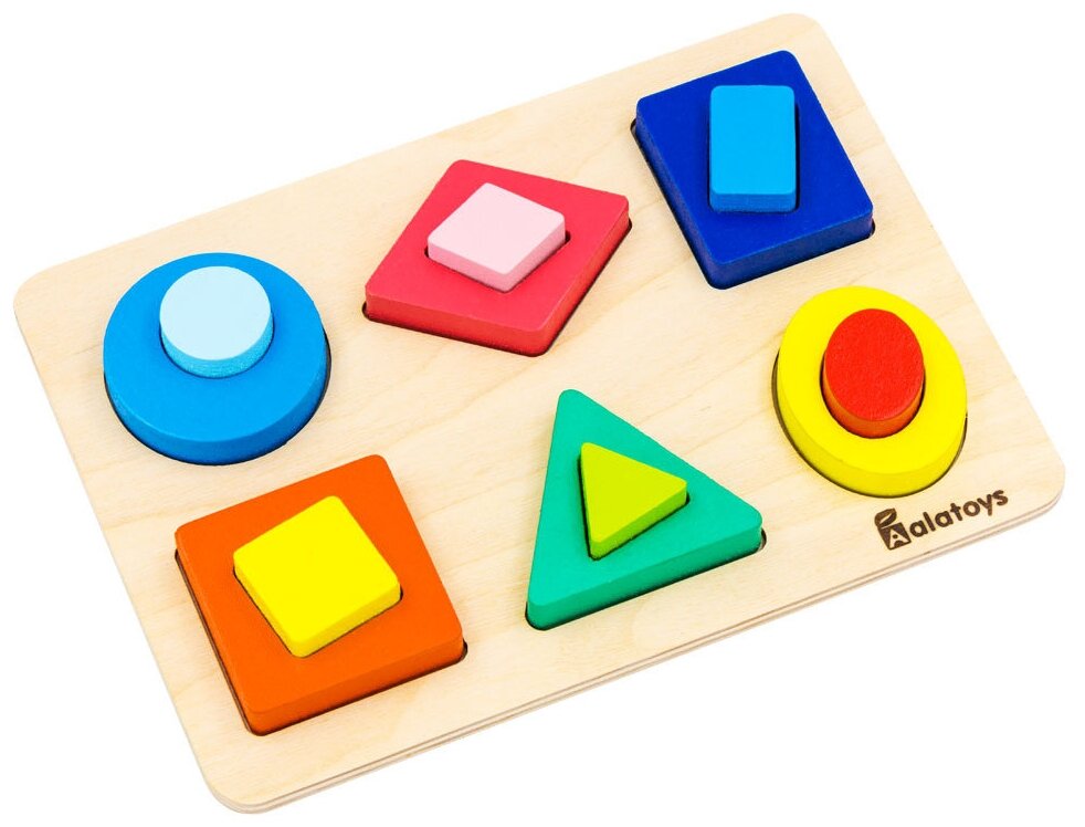 Развивающая игрушка Alatoys СОР15, разноцветный