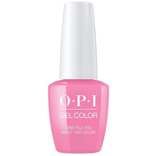 OPI Гель-лак GelColor Peru, 15 мл, Lima Tell You About This Color! opi набор лаков для ногтей bling on the color 10 по 3 75мл