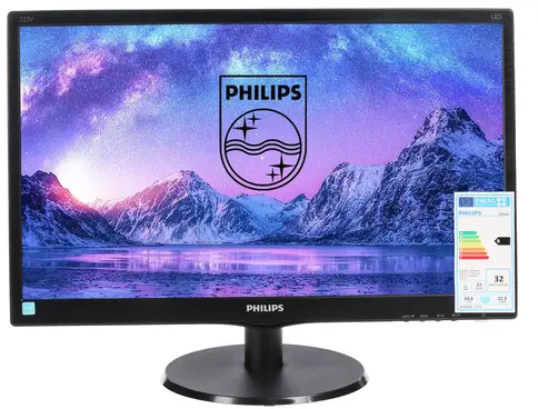 Монитор Philips 223V5LHSB(00/01), черный