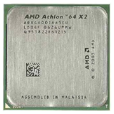 Процессор AMD Athlon 64 X2 4600+ Windsor AM2,  2 x 2400 МГц, OEM