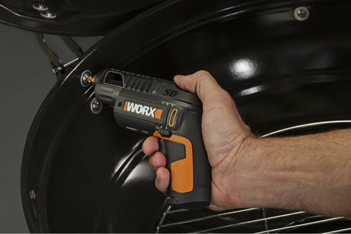 WORX Отвертка аккумуляторная WX254.4 SD Slide Driver, 4 В - фотография № 19