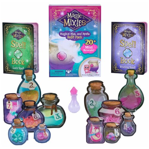 игровой набор moose toys magic mixies mixlings inna marka MOOSE Magic Mixies – Magic Cauldron Refill Pack магические ингредиенты. 14655